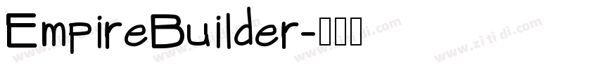 EmpireBuilder字体转换