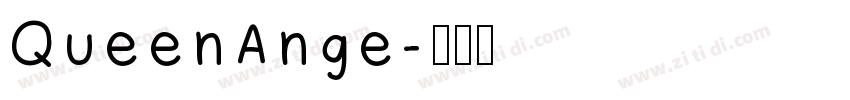 QueenAnge字体转换