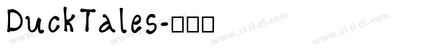 DuckTales字体转换