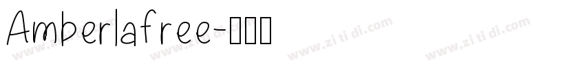 Amberlafree字体转换