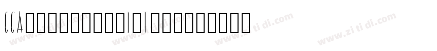 CCAstronautsInTroubl字体转换