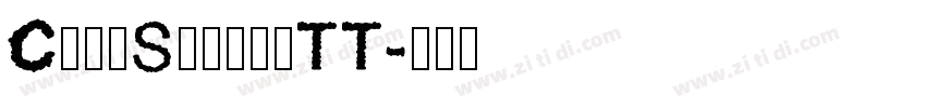 CommScriptTT字体转换