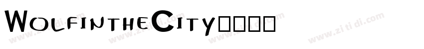 WolfintheCity字体转换
