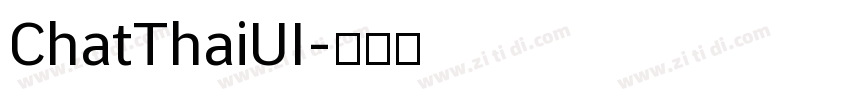 ChatThaiUI字体转换