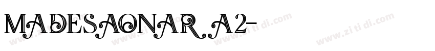 MADESAONARA2字体转换