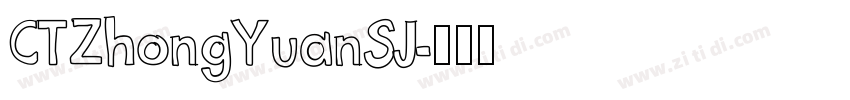 CTZhongYuanSJ字体转换