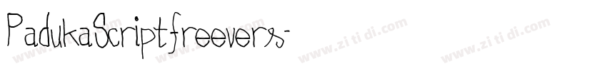 PadukaScriptfreevers字体转换