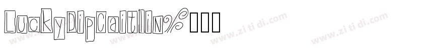 LuckyDipCaitlin字体转换