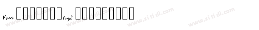 CalendarHeader字体转换