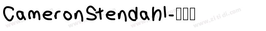 CameronStendahl字体转换