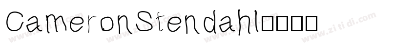 CameronStendahl字体转换