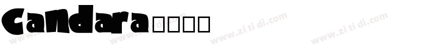 Candara字体转换
