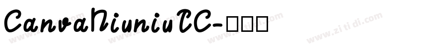 CanvaNiuniuTC字体转换