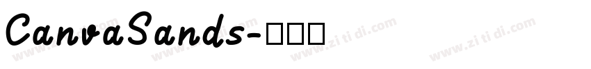 CanvaSands字体转换