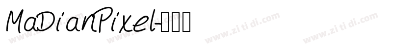 MaDianPixel字体转换