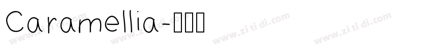 Caramellia字体转换
