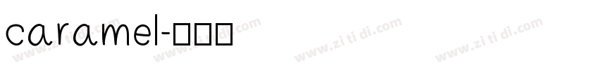 caramel字体转换