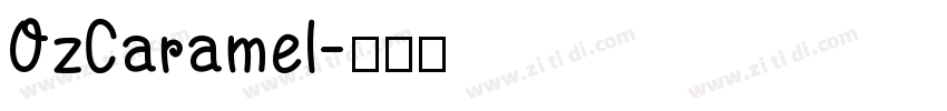 OzCaramel字体转换