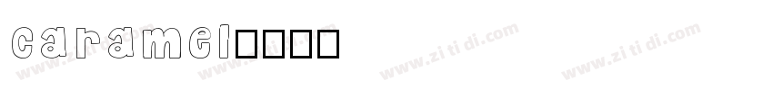 caramel字体转换