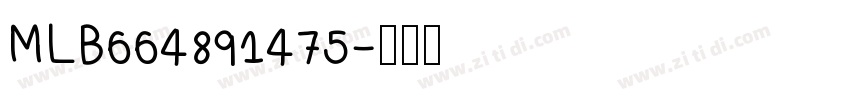 MLB664891475字体转换