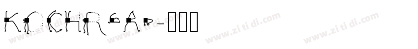 KochRead字体转换