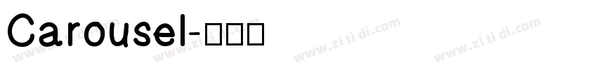 Carousel字体转换