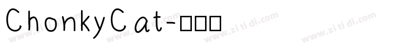 ChonkyCat字体转换