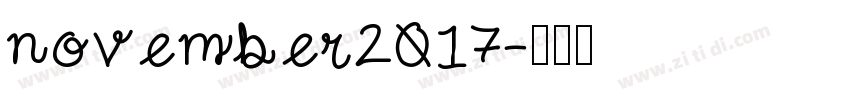 november2017字体转换