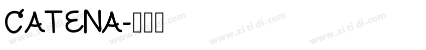 CATENA字体转换