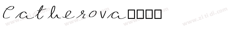 Catherova字体转换