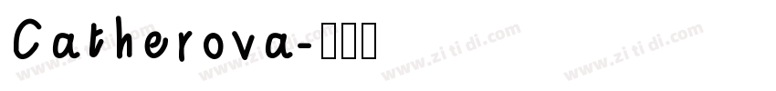 Catherova字体转换