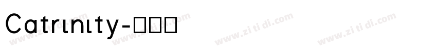 Catrinity字体转换