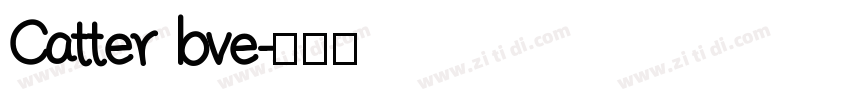 Catterlove字体转换