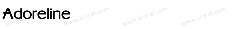 Adoreline字体转换