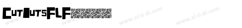 CutOutsFLF字体转换
