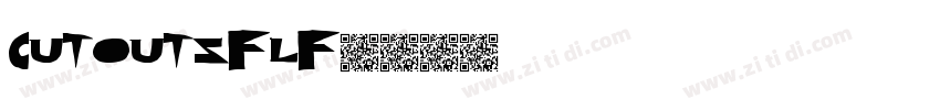 CutOutsFLF字体转换