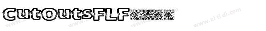 CutOutsFLF字体转换
