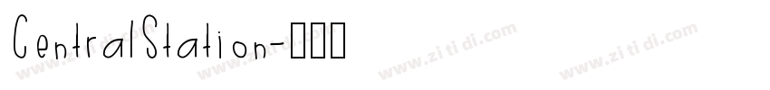 CentralStation字体转换 CentralStation字体转换