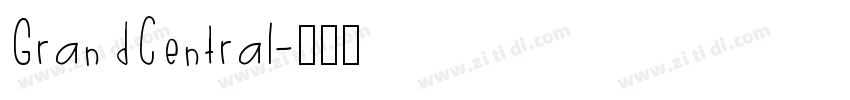 GrandCentral字体转换