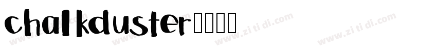 chalkduster字体转换