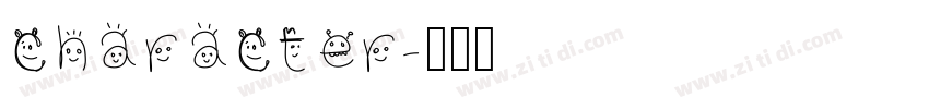 character字体转换