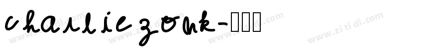 charliezonk字体转换