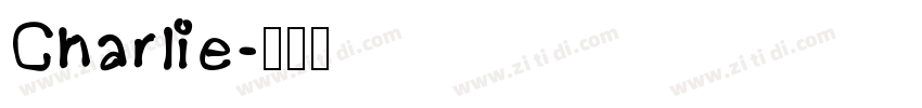 Charlie字体转换