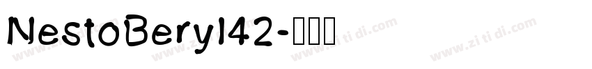 NestoBeryl42字体转换