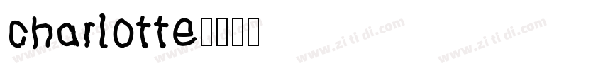 charlotte字体转换