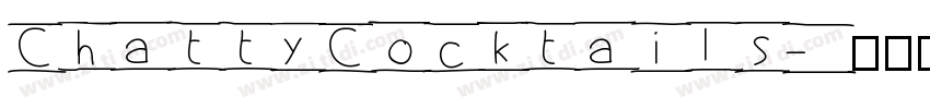 ChattyCocktails字体转换