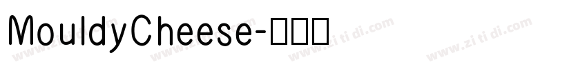 MouldyCheese字体转换