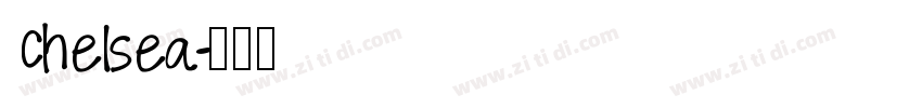 Chelsea字体转换