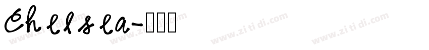 Chelsea字体转换