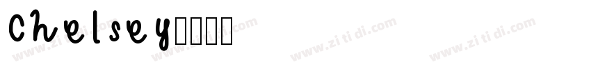 Chelsey字体转换